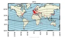 One of the largest magnetic storms in history quantified: Aurorae covered much of the night sky from the Tropics to the Polar Regions 2