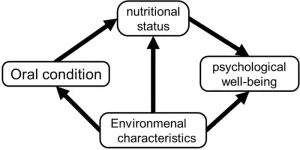 Oral health indirectly influences subjective psychological well-being in older adults