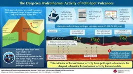Petit-spot volcanoes involve the deepest known submarine hydrothermal activity, possibly release CO2 and methane