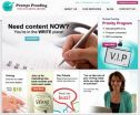 Prompt Proofing Relaunches Home Page