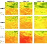 Researchers develop method to obtain fine spatial and temporal resolution land surface temperature data 3