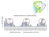 Researchers identify the causes of the extreme drought that affected the Pantanal