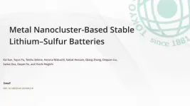 Revolutionizing energy storage: Metal nanoclusters for stable lithium–sulfur batteries