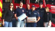 Saginaw State Farm Agent Donates Supplies to Firefighters