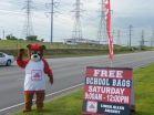 Saginaw TX State Farm Agent Gives Away Back-to-School Bags 2