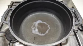 Salt deposit ring inside your pasta pan?