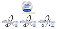 Sansone Air Conditioning Receives President's Award from Carrier 2