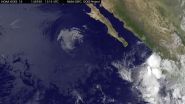 Satellite animation shows formation of Tropical Storm Simon off Mexicos southwestern coast