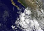 Satellite animation shows formation of Tropical Storm Simon off Mexico's southwestern coast 2