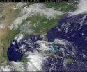 Satellite animation shows System 91L developing in the Gulf of Mexico 2