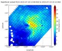 Satellite data shows Tropical Cyclone Halola getting stronger