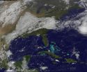 Satellite sees cold front headed to absorb Bermuda's Tropical Storm Fay 3