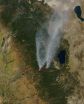 Smoke still rising from King Fire in California