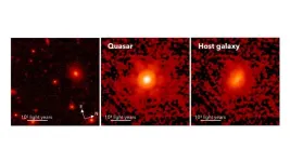 Starlight and the first black holes: researchers detect the host galaxies of quasars in the early universe