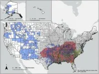 Study identifies geographic ‘hot spots’ for cigarette, firearm deaths in the US over two decades 3