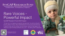 SynGAP Research Fund dba cure SYNGAP1 (SRF) announces the release of their SYNGAP1 impact report for 2024