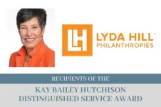 TAMEST recognizes Lyda Hill and Lyda Hill Philanthropies with Kay Bailey Hutchison Distinguished Service Award