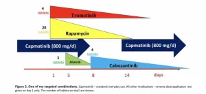 Targeted cancer therapy: initial high concentration may slow down selection for resistance