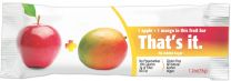 Thats it.TM Fruit Bars Launches New Flavor: Apples+Mangoes