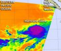 The cold power of Hurricane Gilma revealed by NASA satellite