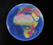 The distribution of vertebrate animals redefines temperate and cold climate regions