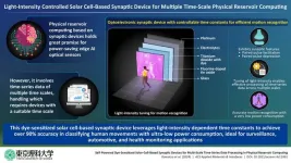 The future of edge AI: Dye-sensitized solar cell-based synaptic device