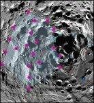 The moon is shrinking, causing landslides and instability in lunar south pole 2