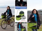 The Multi-Function Cocoon Bicycle Basket by DoggyRide Allows Dog Owners to Tote a Small Dog Around Town During Many Urban Adventures Including Car Trips, Bike Trips and Walks About Town 2