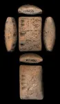 The origin of writing in Mesopotamia is tied to designs engraved on ancient cylinder seals 2