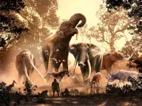 The rise and fall of elephants