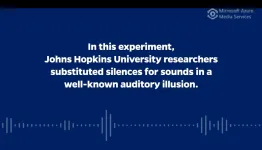 The sound of silence? Researchers prove people hear it