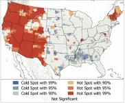 The West is best to spot UFOs