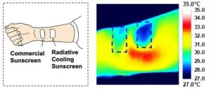 This prototype sunscreen protects your skin and cools you off, too