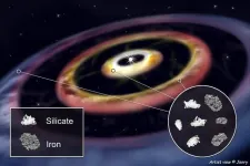 Three iron rings in a planet-forming disk