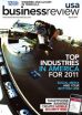 Top Growing Industries in the U.S. in Marchs Issue of Business Review USA