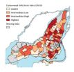 Tracking neighborhood eating habits to promote healthier diets