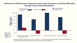 Transcendental Meditation effective in reducing PTSD, sleep problems, depression symptoms