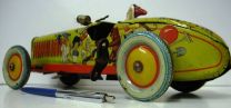 Trio of Rare Santa Car Toys at DFW Elite Toy Museum 2