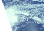 Tropical Storm Bavi moving through Northwestern Pacific Ocean