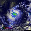 Tropical Storm Karina: status quo on infrared satellite imagery 2