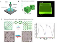 Two-photon polymerization of PEGda hydrogel microstructure with low threshold power with green laser