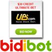 UB.com Credits On the Block at Bidibot Online Penny Auction