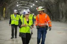 Underground event marks excavation completion on colossal caverns for underground neutrino laboratory, DUNE 3