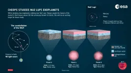 Unique exoplanet photobombs Cheops study of nearby star system