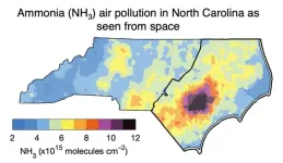 University of Virginia study reveals air pollution inequities linked to industrial swine facilities are detectable from space