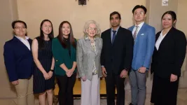 Up-and-coming researchers vie in a Shark Tank-inspired competition during the Ramona Jones Friends of BrainHealth Scientist Selection Luncheon