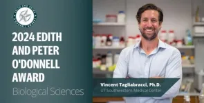 UT Southwestern Medical Center biochemist Vincent Tagliabracci, recognized for potentially life-saving research in understanding how enzymes work