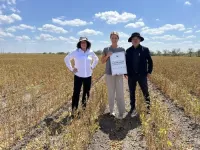 UTA harvests first climate-smart soybean crop