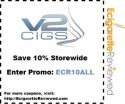 V2 Cigs Promo Codes Help Save Users up to 15% on V2 Cigs Products 2