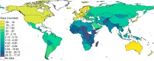 Visa costs higher for people from poor countries